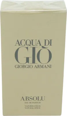 Obrázek produktu pro Armani Acqua di Gio Absolu Eau de Parfum 125ml