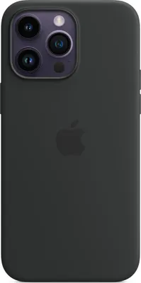 Image de iPhone 14 Pro Max étui en cuir avec MagSafe - Minuit Étui pour téléphone portable