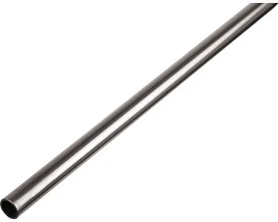 Image de Alberts 485795 Tube rond, acier inoxydable, 2000 x 42,4 x 2 mm