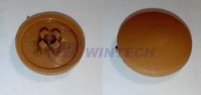Obrázek produktu pro Krytka vrutu kříž 3 - BÍLÁ / balení 1 000 ks