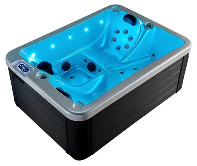 Obrázok produktu pre Hydromasážna vaňa Vírivá vaňa Bublinková vaňa Hydromasážna vaňa 200x145 cm