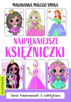 Produktbild von Kolorowanka dla dzieci Najpiękniejsze Księżniczki praca zbiorowa
