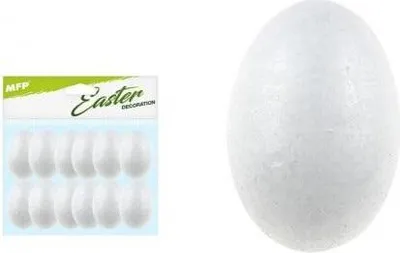 Zdjęcie produktu dla Jajka dekoracyjne gładkie 4 cm 12 sztuk