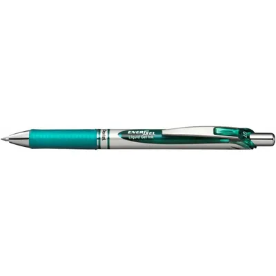 Obrázek produktu pro Pentel EnerGel Xm - Ausziehbarer Gelschreiber - Türkis - Silber - Türkis - Kunststoff - Gummi - Rund - 0,35 mm