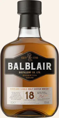Produktbild von Balblair 18 Years Single Malt + Box 700ml 46% Vol.