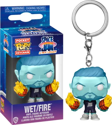 Produktbild von Space Jam a New Legacy - Wet/Fire  - Schlüsselanhänger Funko Pocket POP! Keychain