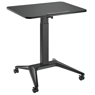 Productafbeelding van MacLean MC-453 B Mobiel laptopbureau met verstelbare hoogte door middel van pneumatiek