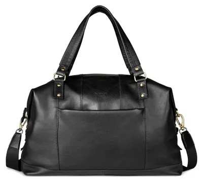 Immagine prodotto di bugatti Pelle borsa da viaggio Ryan Weekender Black nero