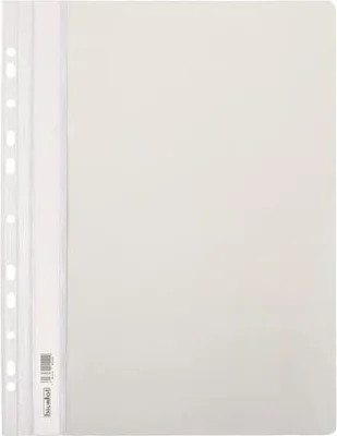 Produktbild von Einheftordner aus weißem PVC (10 Stück) – Biurfol