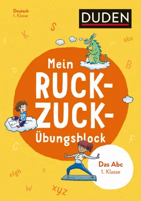 Produktbild von Mein Ruckzuck-Übungsblock Das Abc 1. Klasse