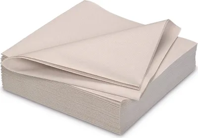 Produktbild von Servietten stoffähnlich 40x40cm in  25 Stück, Farbauswahl:sand / beige / natur 835