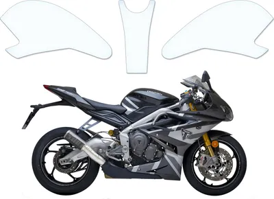Produktbild von Tankschutzfolie Tankpad geeignet für Triumph Daytona 765 Moto2