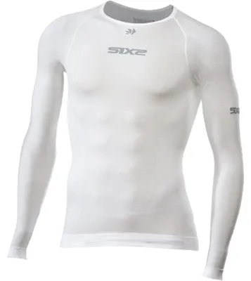 Produktbild von SIXS Funktionsshirt langarm TS2L Uni weiss M/L