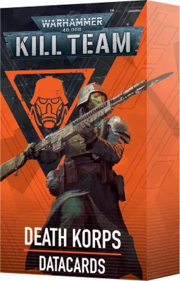 Imagen del producto de Warhammer 40,000: Kill Team - Fichas de datos del Death Korps (2024)