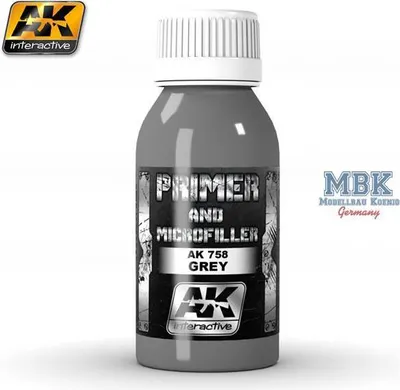 Imagen del producto de AK Interactive S.L. AK-758: Imprimación gris y microrelleno