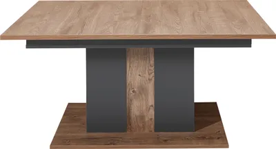 Produktbild von Esstisch MEDIANA Esszimmertisch Dinnertisch Küchentisch Tisch Eiche grau ausziehbar 160-210cm