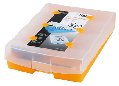 Produktbild von CROCO 2-6-19 Lernkartei A8, inkl. Material (orange)
