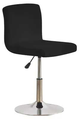 Barhocker Bezüge 4er Set Stretch Schwarz für Thekenhocker