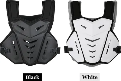 Immagine prodotto di Gilet protettivo Ritter outdoor, nero, traspirante, resistente agli urti, per motociclismo, pattinaggio, sci, motocross