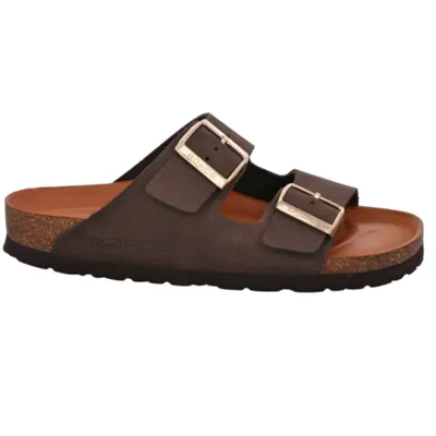 Produktbild von Rohde Damen Alba Pantoletten, 72 Mocca, 35 EU