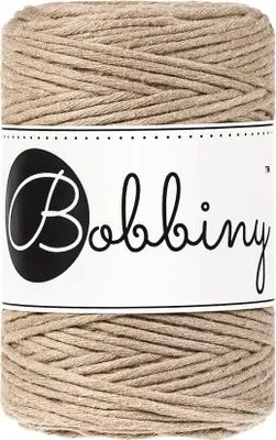 Produktbild von Bobbiny Macrame Cord 9 mm 30 m Natural Schnur