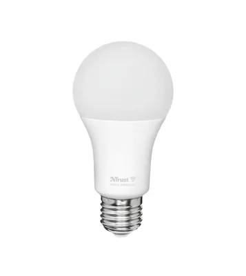 Produktbild von Trust 71285, Intelligentes Leuchtmittel, WLAN, Weiß, LED, E27, A-Form