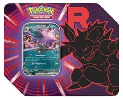 Immagine prodotto di Pokemon Team Rocket Tins: Team Rockets Nidoking ex Tin