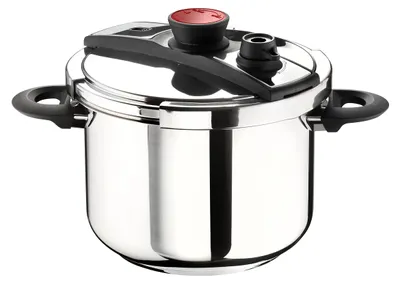 Schnellkochtopf Edelstahl 6 L Induktion geeignet
