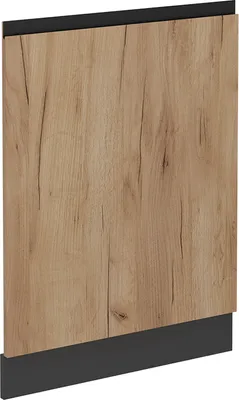 Produktbild von Geschirrspülblende Vicco R-Line Goldkraft Eiche 60 cm  J-Shape ohne Arbeitsplatte, Model 54614