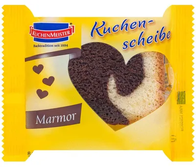 Produktbild von KuchenMeister Kuchenscheibe Marmor 25g