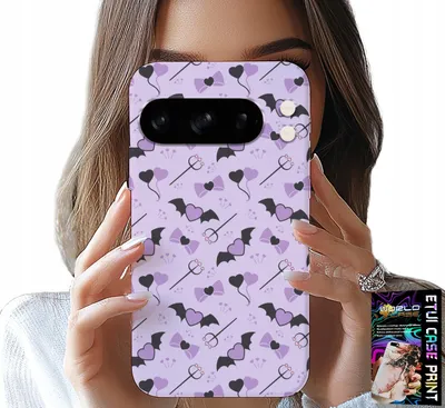 Image de Étui pour Google Pixel 8 Pro - Motifs tendance Fourches Cœurs Nœuds Nœud