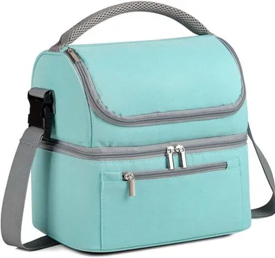 Produktbild von Portable Kühltasche für Camping und Strand - Kühltasche ohne Strom - Ideal für Picknick, Auto oder Boot - Hält Essen und Getränke kühl - Leicht und robust - Mit Griff und Deckel - Perfekt für Outdoor-Aktivitäten und Roadtrips