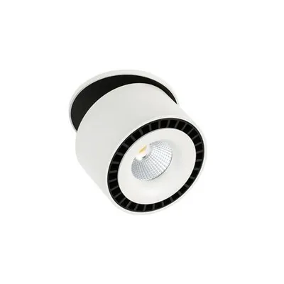 Obrázok produktu pre Zapustené bodové svietidlo Biela, čierna Hliník Teplá biela 3000K 2350 lm LED SL7560/28W 3000K WH+BL