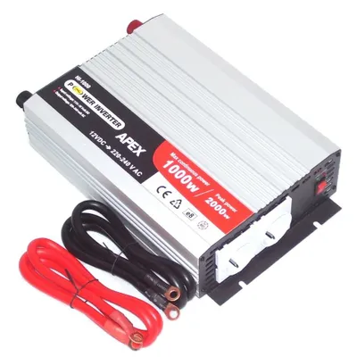 Produktbild von Spannungswandler 12V 1000W/2000 Stromwandler Solar Inverter Hi Wechselrichter 06180