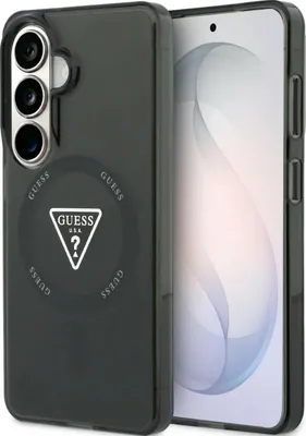 Obrázok produktu pre Puzdro GUESS vhodné pre SAMSUNG S26 GUHMS26SHGTMLCGK (Magnetic IML Gradient Triangle) čierne