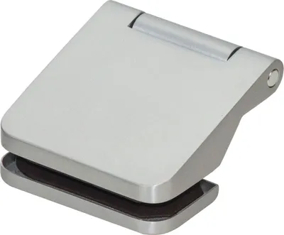 Produktbild von DORMA-Glas Türband Flügelteil Junior Office 11.360, 48,5 mm, silber eloxiert
