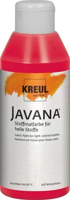 Obrázek produktu pro Kreul Javana Barva na látky Carmine Red 250 ml 1 ks