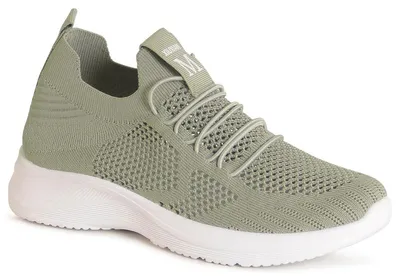 Produktbild von topschuhe24 3238 Damen Mesh Halbschuhe Light Sneaker, Farbe:Miami Green, Größe:39 EU