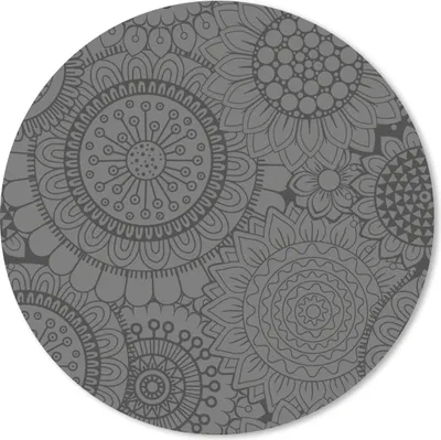 Produktbild von MuchoWow® Mauspad Mousepad Design - Bohème - Sonnenblume 20x20 cm - Mousepads - Maus Mat - Pad - Mausunterlage - Schreibtischmatte