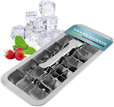 Produktbild von Famanu Eiswürfelform Gepoliertes Edelstahl - 1 Stück