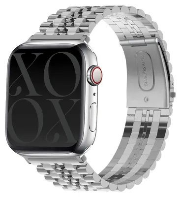 Produktbild von Apple Watch Stahlband - Jubilee (Silber)