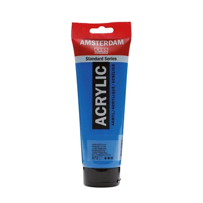 Obrázok produktu pre Amsterdam 17095722, Modrá, Akrylová farba, Tekutina a gél, 120 ml