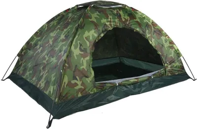 Produktbild von Camping Zelt, Zelt Kuppelzelt, Wurfzelt, Trekking Zelt, für 3-4 Personen, Wasserdicht und Winddicht, für Camping, Wandern, Klettern
