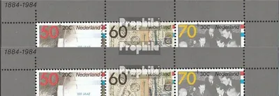 Produktbild von Briefmarken Niederlande 1984 Mi 1245-1262,Block27 (kompl.Ausg.) Jahrgang 1984 komplett postfrisch Sondermarken