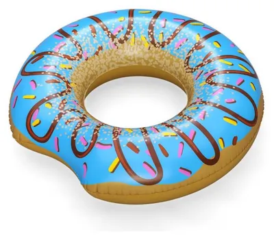 Immagine prodotto di Bestway Galleggiante da piscina 36118 a forma ciambella blu, 1,07 m