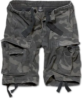 Zdjęcie produktu dla Brandit VINTAGE Outdoor Cargo Army Shorts dark camo - M