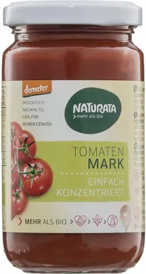 Produktbild von Tomatenmark - Glas 200g 24er Pack