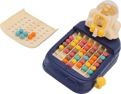 Productafbeelding van Eliminatiespel voor kinderen, bordspel, denkspel, leerspeelgoed, geschikt als bureauaccessoire voor kinderen, blauw