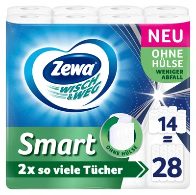 Produktbild von Zewa Wisch&Weg Haushaltstücher Smart 7x2x90 Blatt