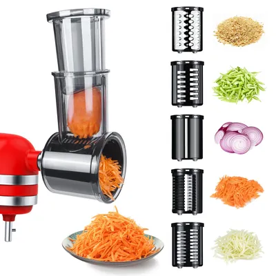 Produktbild von Zubehör für Standmixer – Käseraspel, Gemüseschneider, Salatbereiter